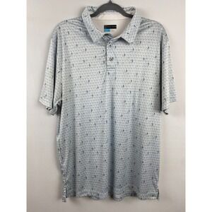 PGA Tour Pro Series Polo Shirt Men XL Golf Outdoors Preppy Sportcore